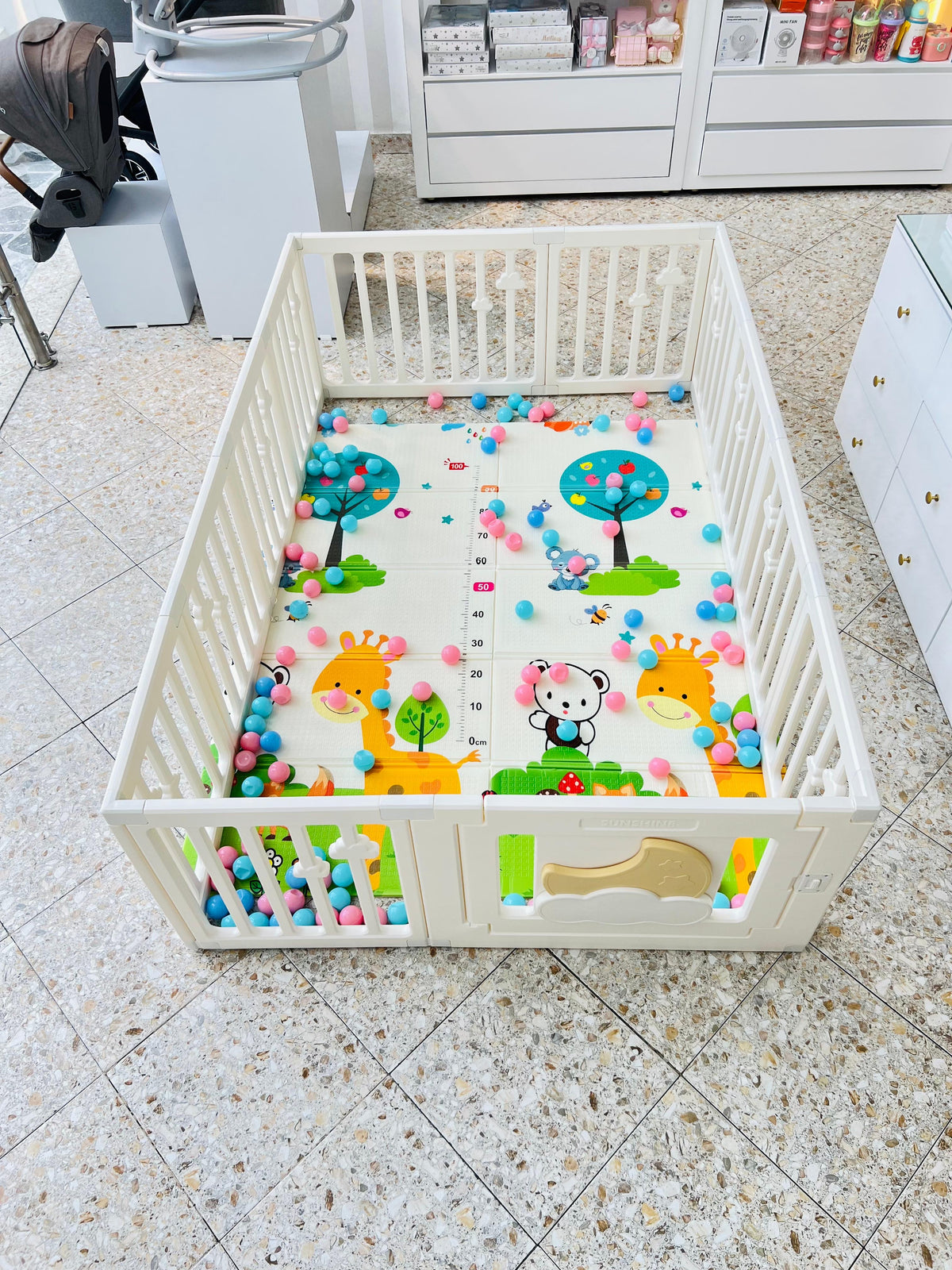 CORRAL DE JUEGOS NUBES MARFIL