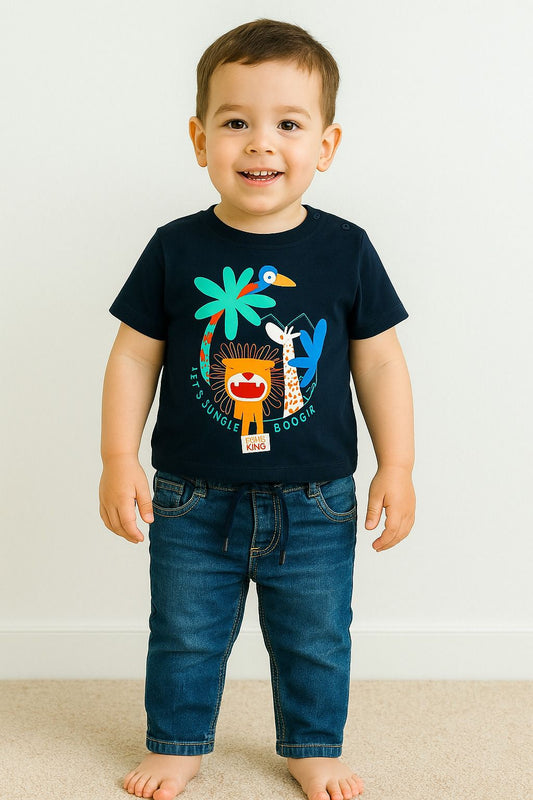 CONJUNTO DENIM CAMISETA EUROPEO “JUNGLE” LOSAN