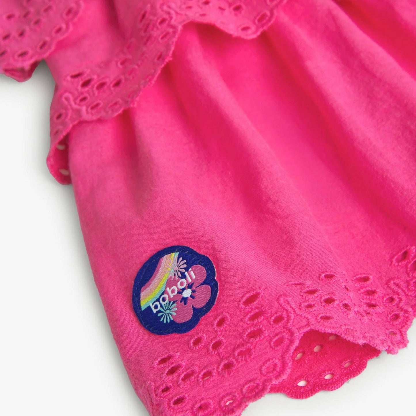 VESTIDO CAPAS OJALILLO EUROPEO BOBOLI