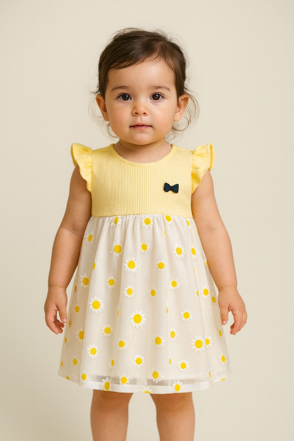VESTIDO PRIMAVERAL MARGARITAS