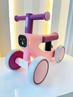 TRICICLO DE APRENDIZAJE CON LUCES INFANTIL ROMA ROSADO