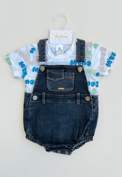JARDINERA DENIM INFANTIL MARTIN@S