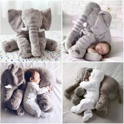 PELUCHE ELEFANTE ALMOHADA ANTIREFLUJO CON ILUMINACIÓN - 100% ANTIALÉRGICO COLOR GRIS