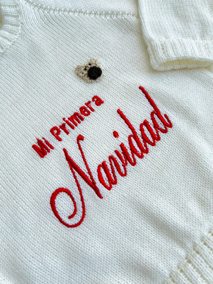 SET MI PRIMERA NAVIDAD 4 PIEZAS