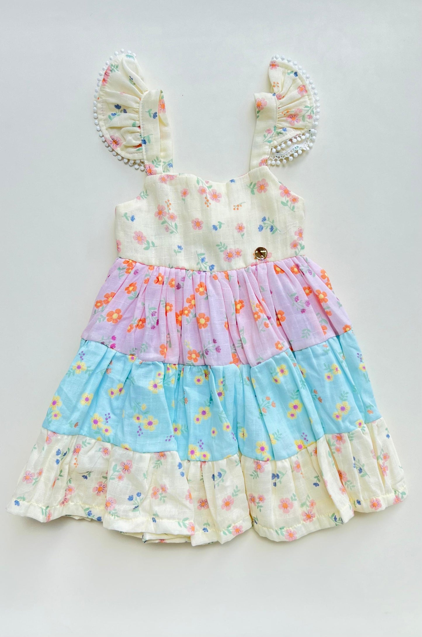 VESTIDO FLORAL CAMPESTRE
