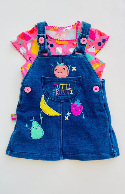 CONJUNTO TUTTI FRUTTI DENIM