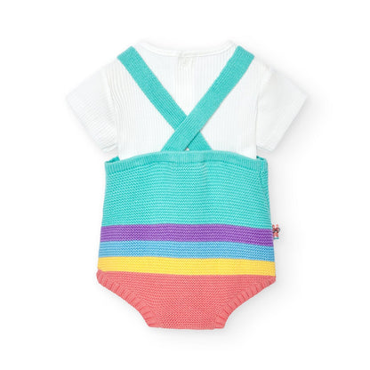 CONJUNTO TEJIDO CON BODY DE CONEJO BOBOLI
