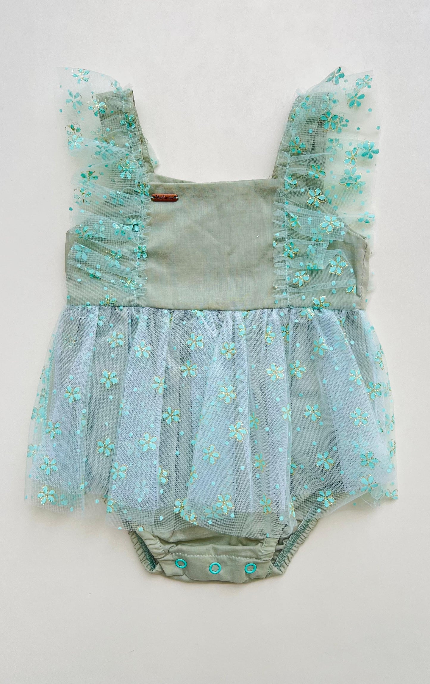 ASOLEADOR FLORAL TUTU CON CINTILLO