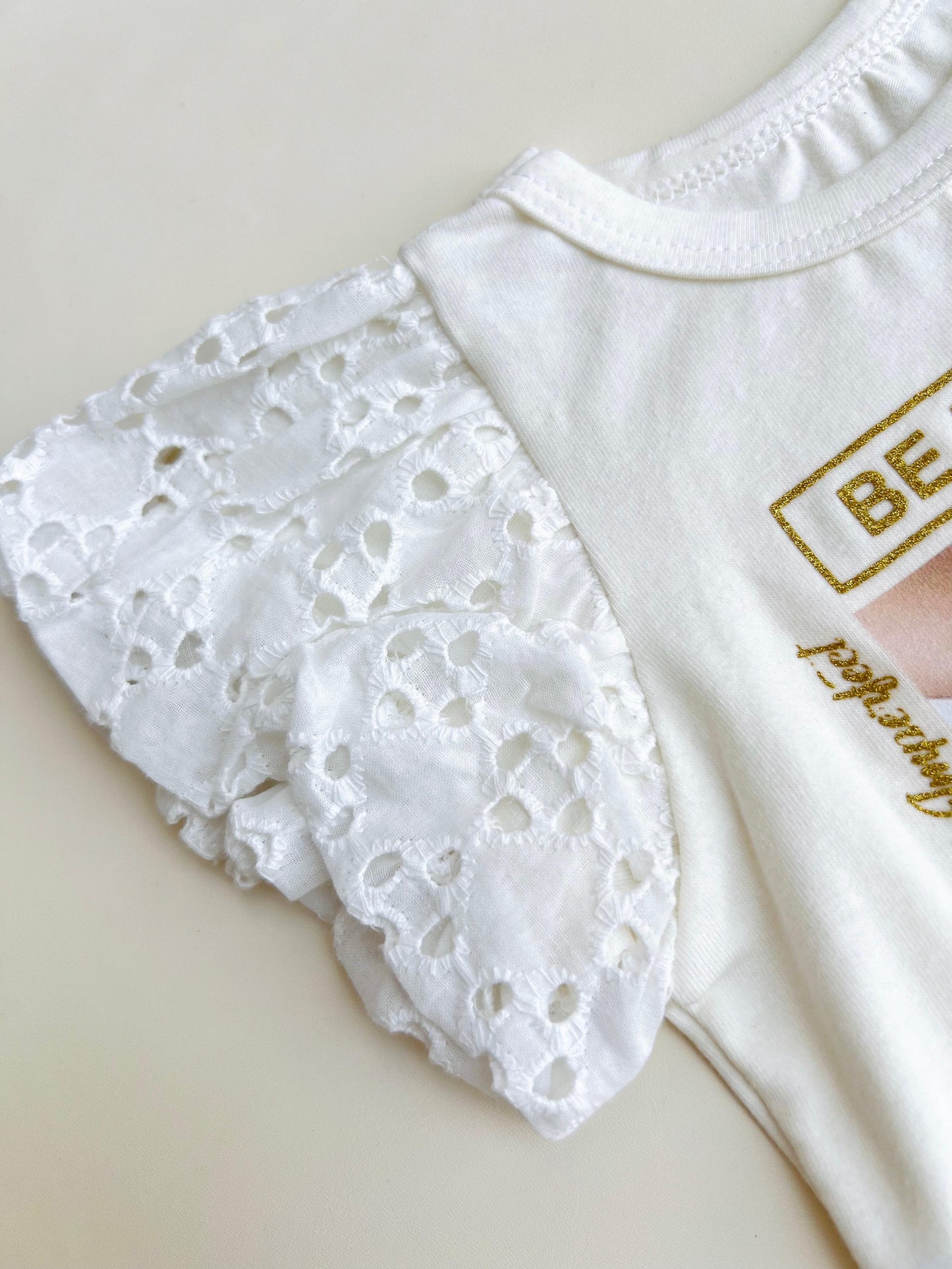 CONJUNTO DOS PIEZAS DORADO HEIDY KIDS