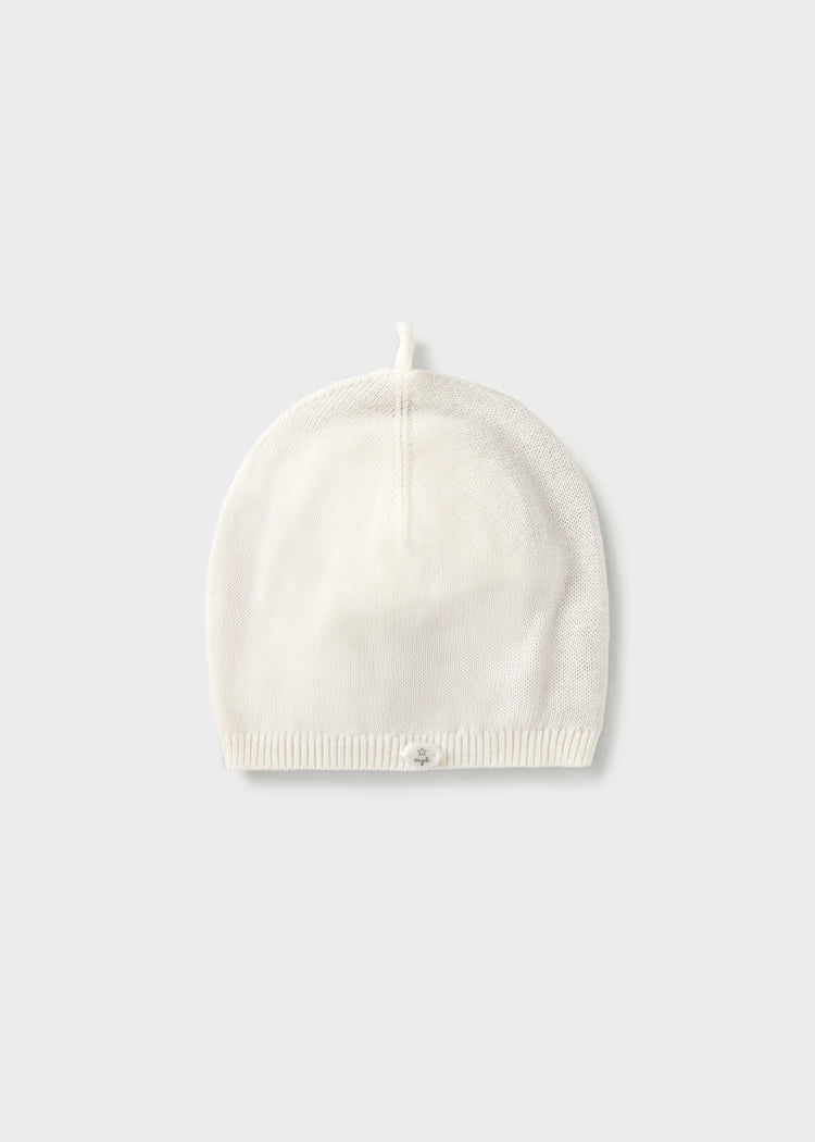 CONJUNTO POLAINA Y JERSEY TRICOT + GORRO - PARA BEBÉ RECIEN NACIDO