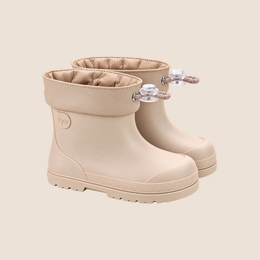 Par de botas de agua Igor Mendi beige W10305