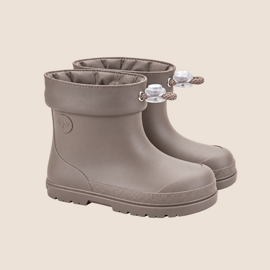 Par de botas de agua infantiles Igor Mendi Taupe W10305