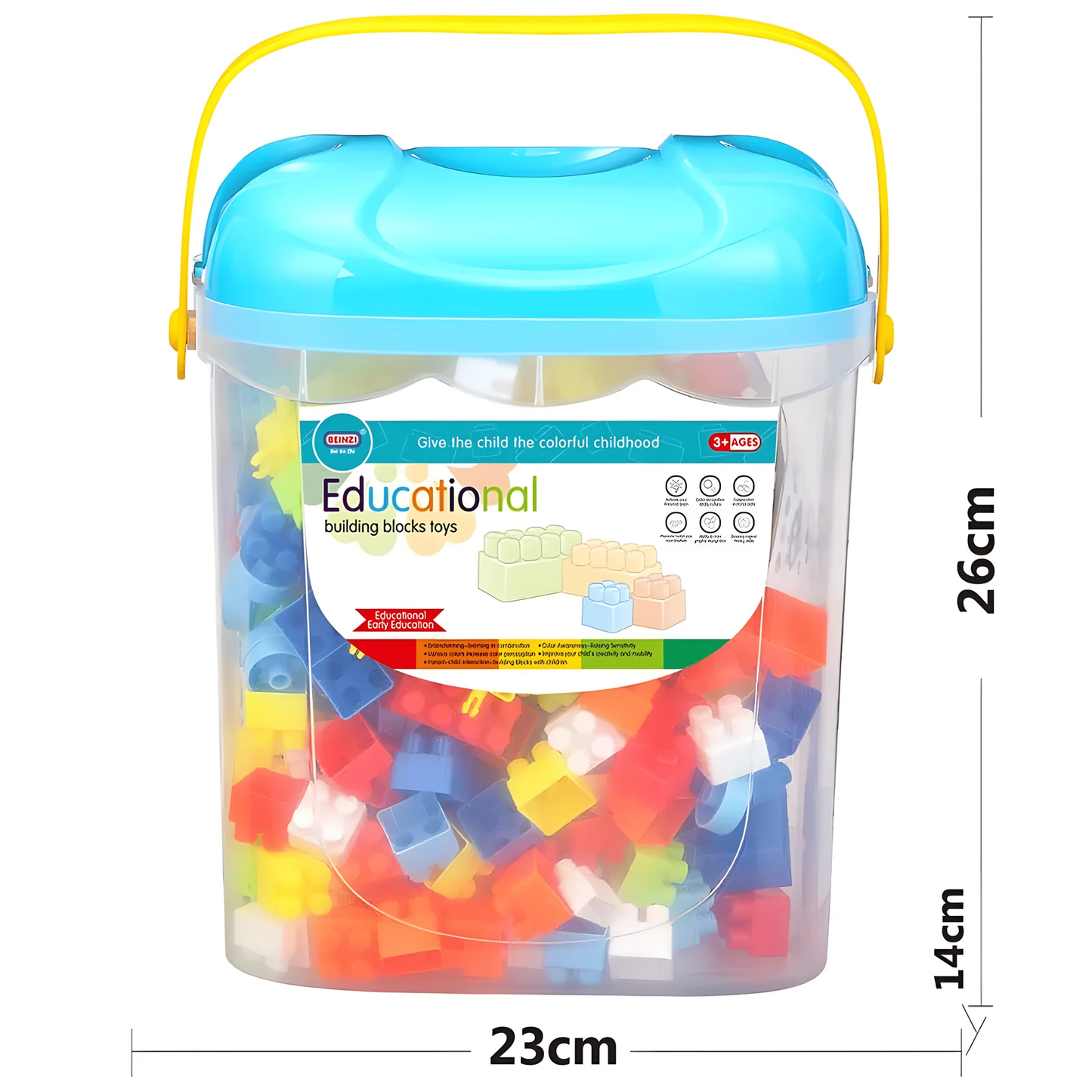 CAJA DE LEGOS JUGUETERIA
