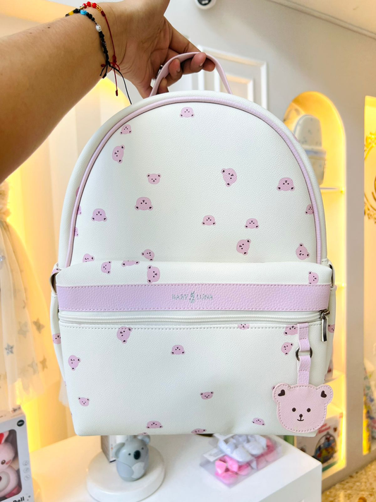 PAÑALERA DE LUJO TEDDY EN CUERO VEGANO