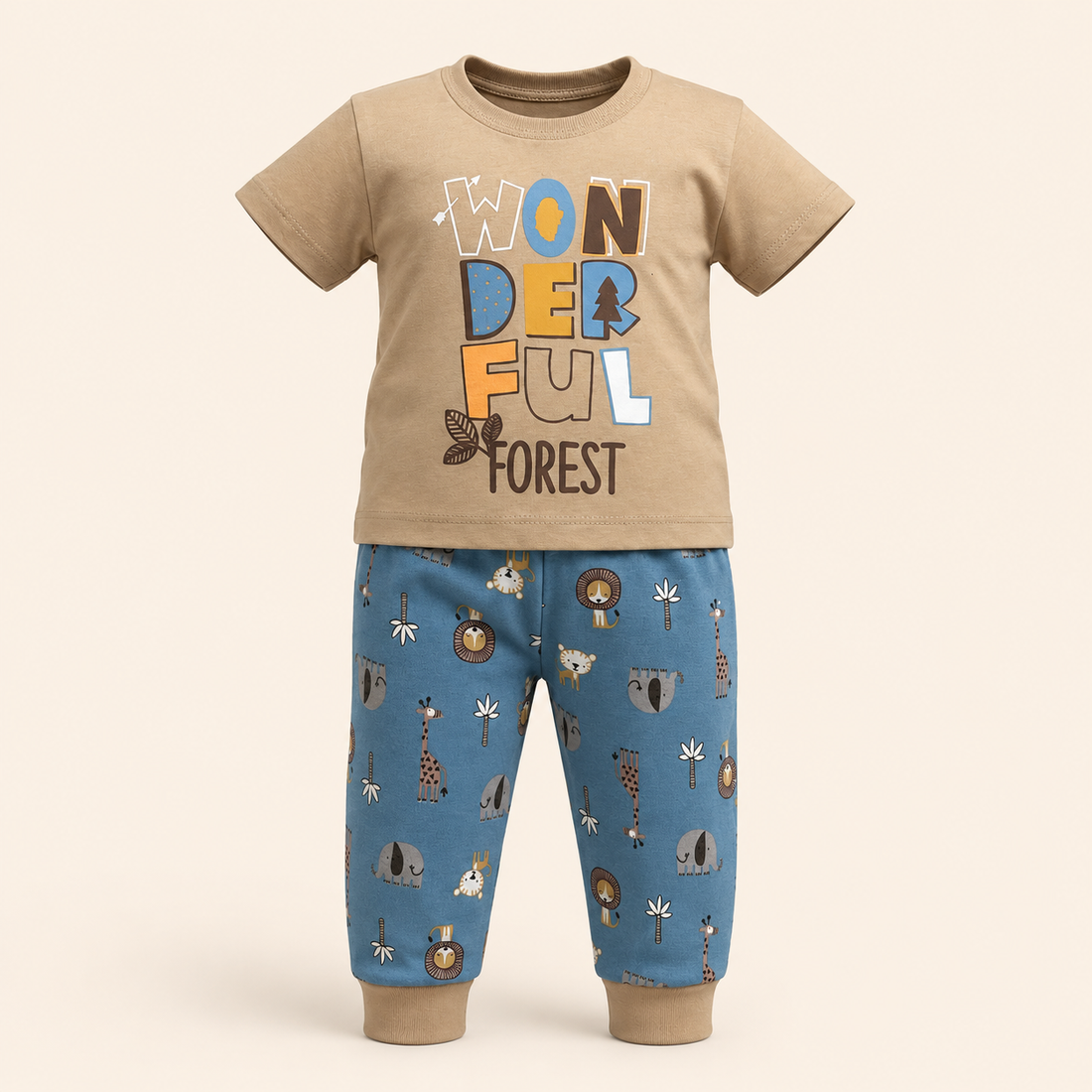 Conjunto Pijama 2 Piezas Bebé Niño Wonderful Forest