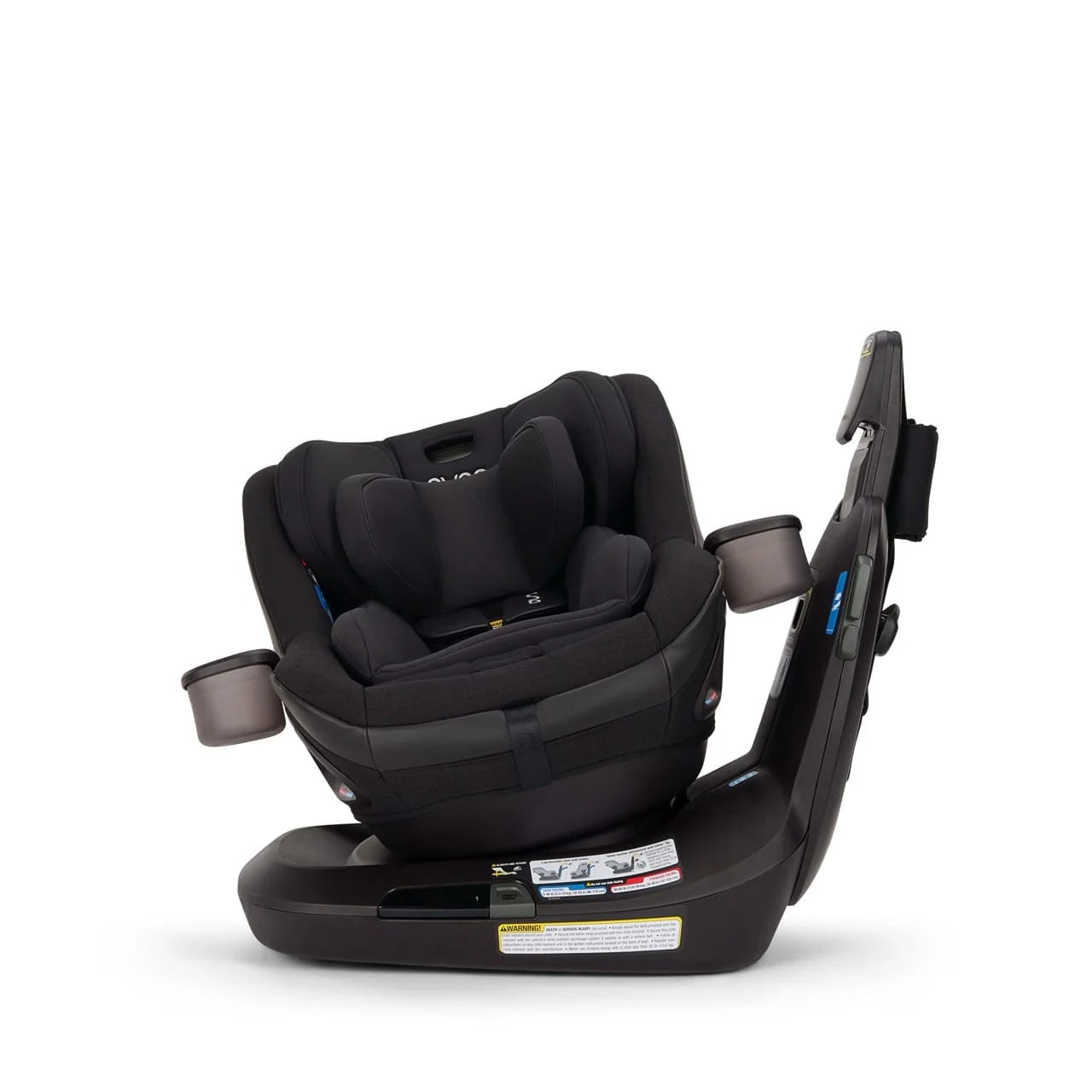 Nuna REVV Maxx – Silla de Auto Convertible Giratoria Midnight