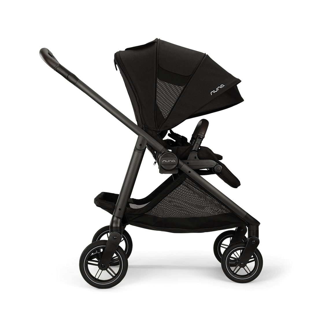 COCHE DE BEBÉ NUNA SWIV™ - DISEÑO COMPACTO Y LIGERO Y PREMIUM - COLOR CAVIAR