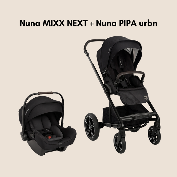 Travel System Nuna MIXX NEXT + PIPA urbn | Cochecito y Silla de Carro para Bebé | Mara Baby