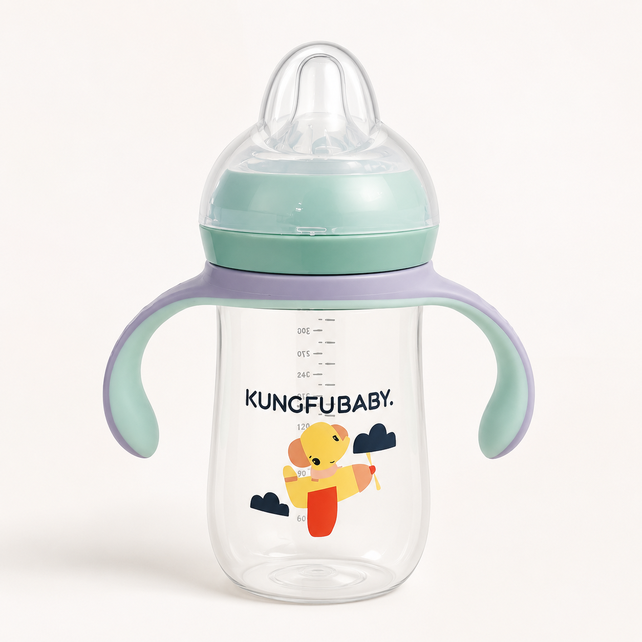 ⭕️VASO ENTRENADOR CON ASAS Y PITILLO - DISEÑO ELEFANTE