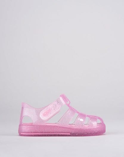 SANDALIAS IGOR STAR GLITTER ROSA