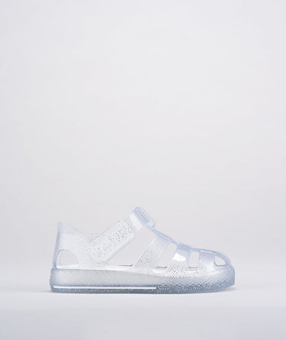 SANDALIAS IGOR STAR GLITTER TRANSPARENTE